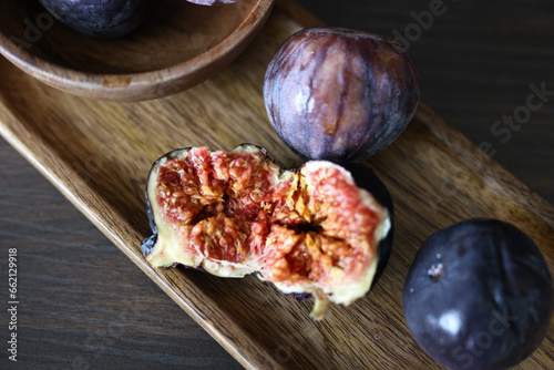 Fig fruit plate