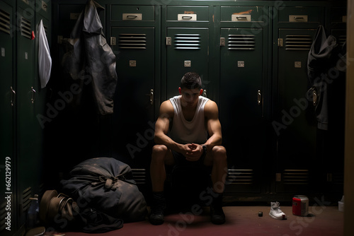 Preparing for Battle A Boxer's Mental Conditioning in the Locker Room