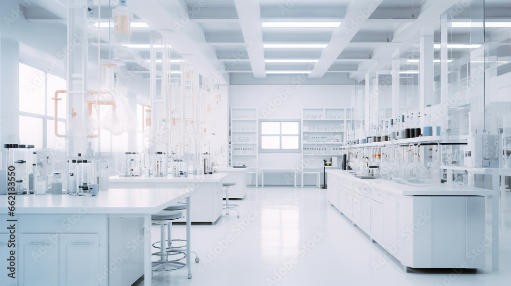 Modern laboratory.