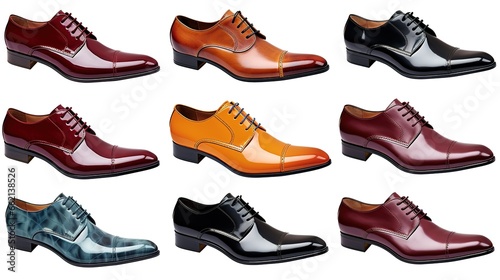 cutouts of classic formal occasion shoes collection Set © LELISAT