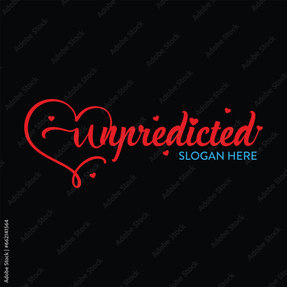 heart loving couple logo design vector