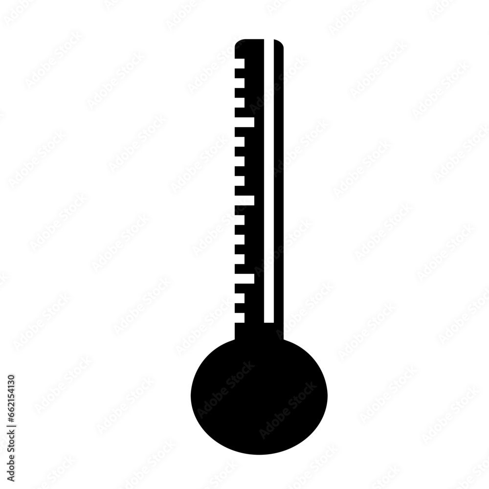 Hot Weather icon illustration in solid style Hot Weather icon illustration in solid style