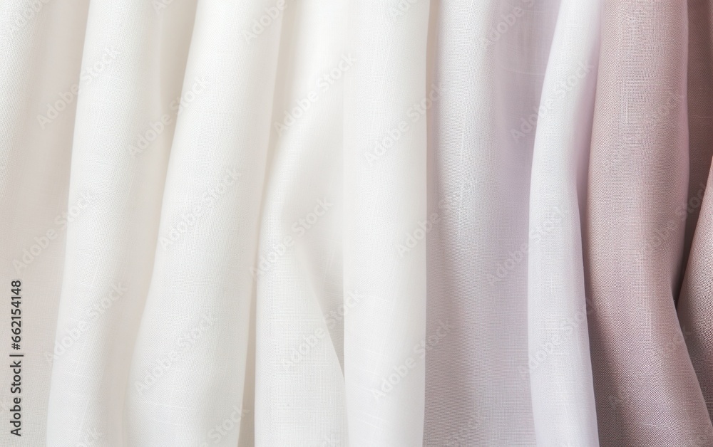 Soft pastel cotton linen background. Delicate gradient fabric texture.