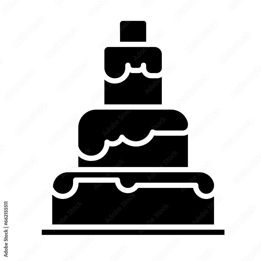 Wedding Cake. illustration Wedding Cake. illustration