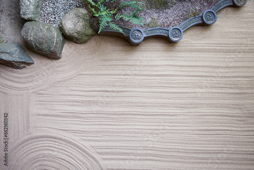 Canvas Print Zen spa natural garden stones background