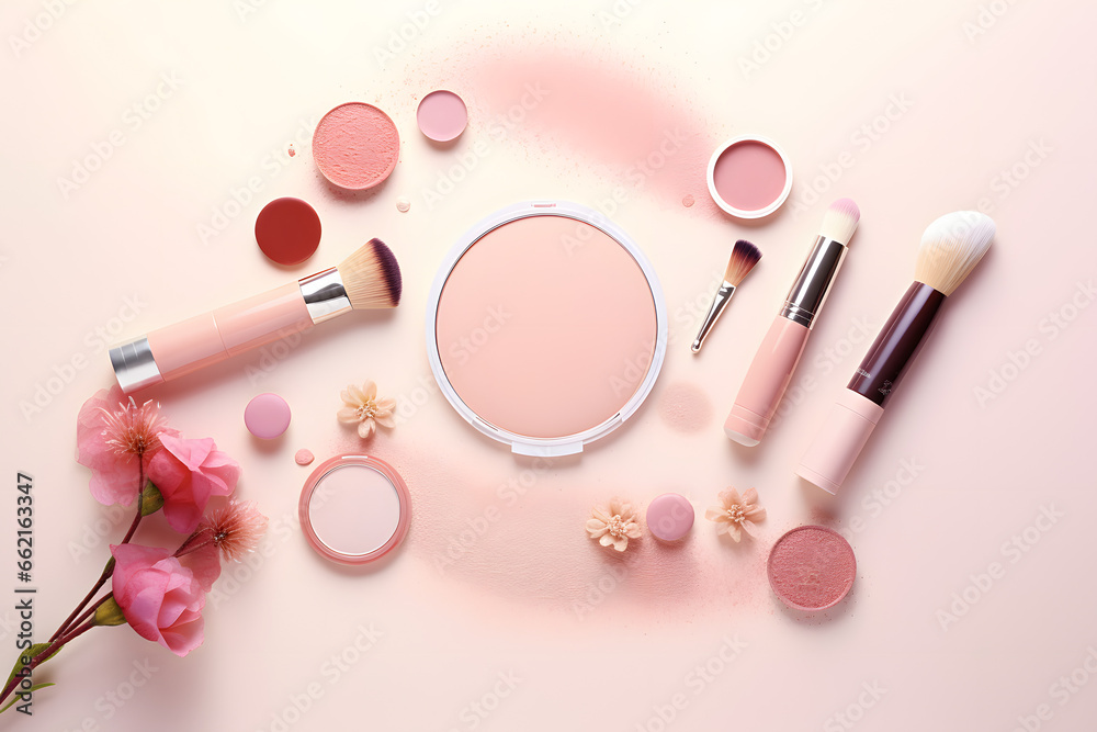 Kosmetik - Make-Up - Hintergrund