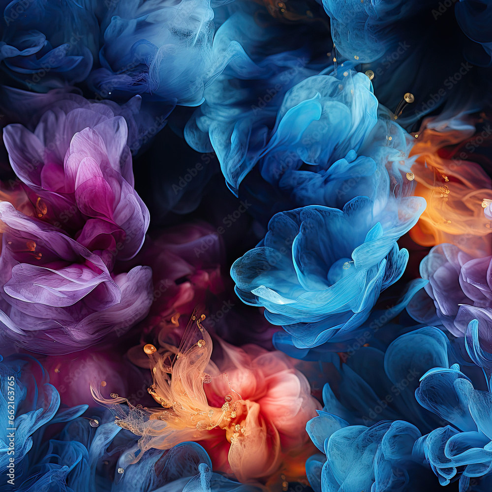 Fototapeta premium pattern of tropical leaves