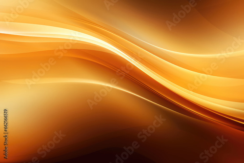 Abstract liquid gold luxury and smooth lines background.