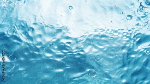 Photo of bubbles in water close-up