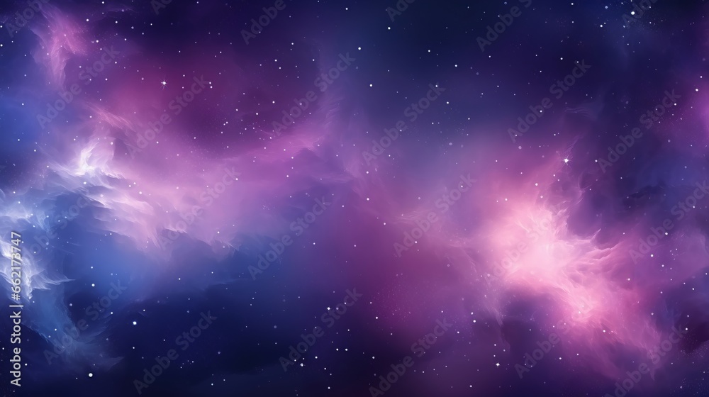 Cosmic hyper space background with celestial beauty