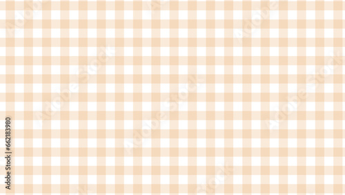 Orange and white checkered pattern