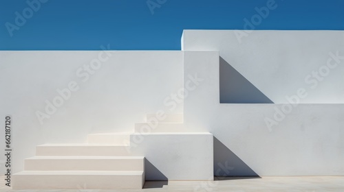An undefined, architectural detail in a minimalist style