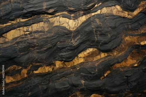 Black gold's crude, rugged texture holds stories of millennia past.