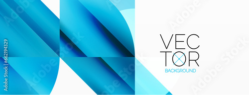 Minimalist background with square-tiled geometric circles, symphony of precise patterns. Interlocking shapes create tranquil yet captivating backdrop, blending modernity and structured elegance