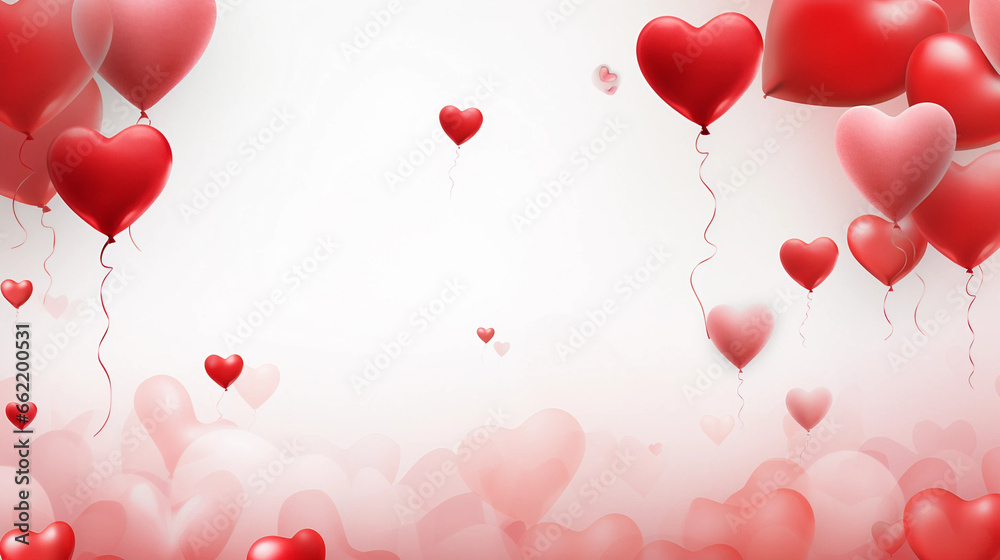 hearts shape  balloons