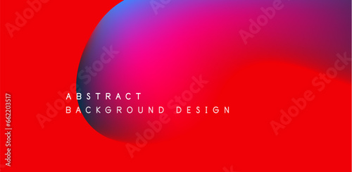 Abstract vector backdrop with fluid, geometric elements. Harmonious blend of form and color, evoking dynamic and captivating visual landscape for wallpaper, banner, background, landing page