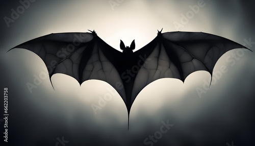 halloween background with bat