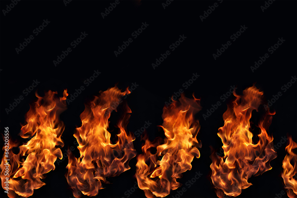 Abstract flame background in a dramatic black and red palette. With space for text. Abstract flame background in a dramatic black and red palette. With space for text.