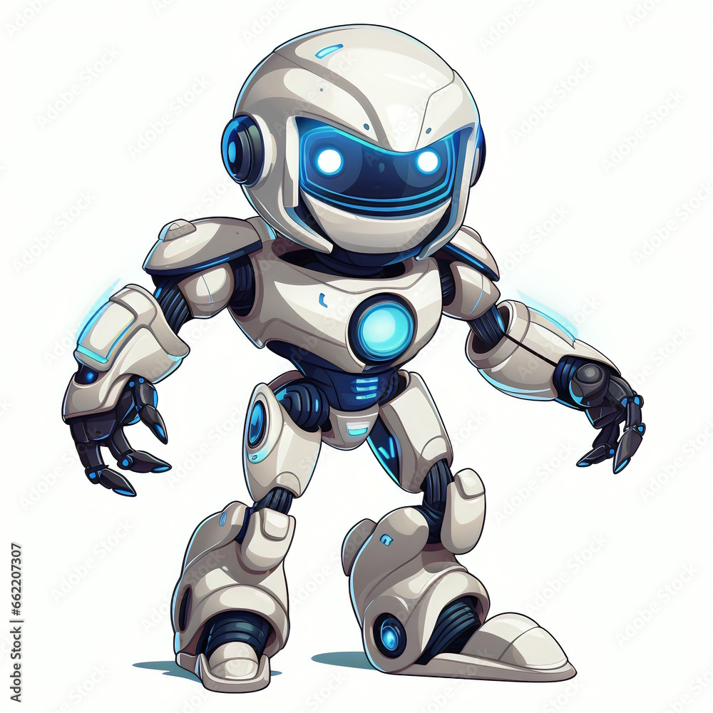 Modern Robot - Vector Illustration Modern Robot - Vector Illustration