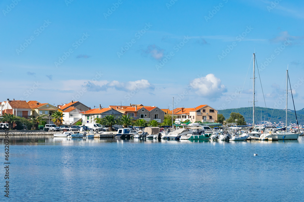 Croatian seaside town of Bibinje