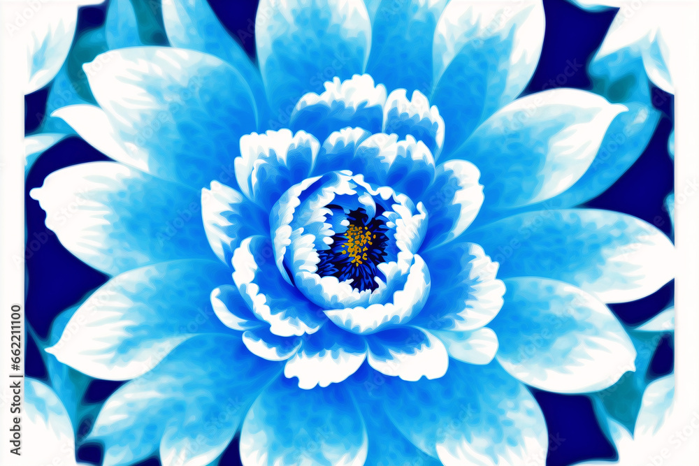 Obraz premium Floral pattern. Enchanting Blooms. A Captivating Floral Pattern Background. Generative AI
