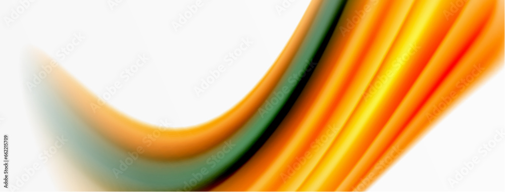 Rainbow color silk blurred wavy line background on white, luxuriously vibrant visually captivating backdrop. Stunning blend of colors reminiscent of rainbow, silky and gracefully blurred wavy pattern Rainbow color silk blurred wavy line background on white, luxuriously vibrant visually captivating backdrop. Stunning blend of colors reminiscent of rainbow, silky and gracefully blurred wavy pattern