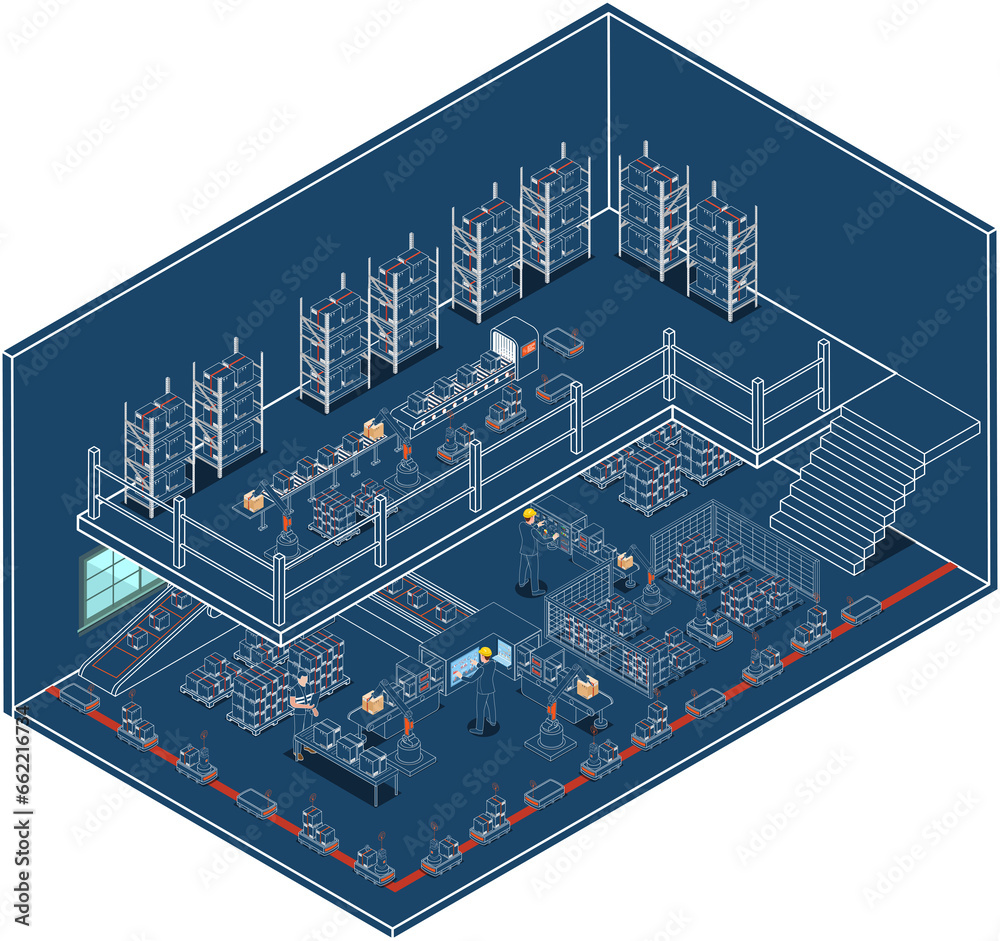 Smart Warehouse Management System with Warehouse simulation, Logistics ...