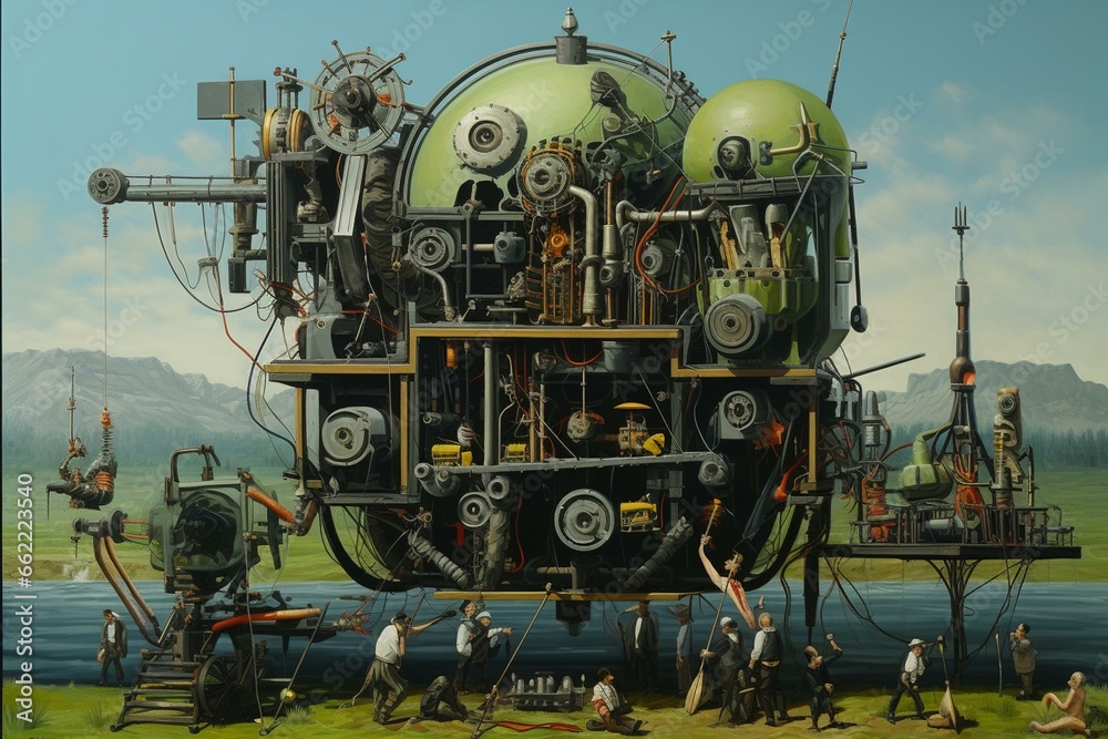 an active machine. Generative AI an active machine. Generative AI