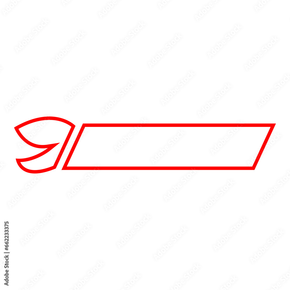 outline red title bar outline red title bar