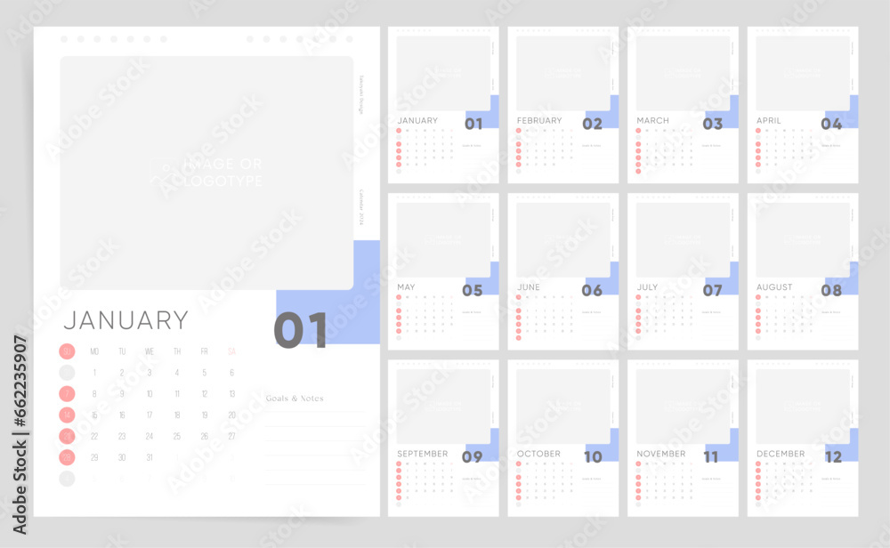 2024 Calendar Template Design. Week Starts on Sunday Office Calendar. Desktop Calender in simple clean style. Corporate or Business Calendar. English Vector Calendar layout. 2024 Calendar Template Design. Week Starts on Sunday Office Calendar. Desktop Calender in simple clean style. Corporate or Business Calendar. English Vector Calendar layout.