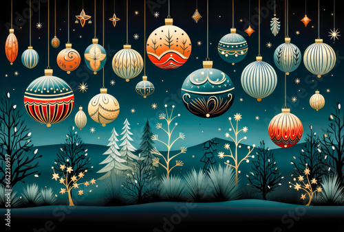 many christmas ornaments arranged in green isolated background, christmas, presents, christmas spirit, santa clauss, familiy, tree,