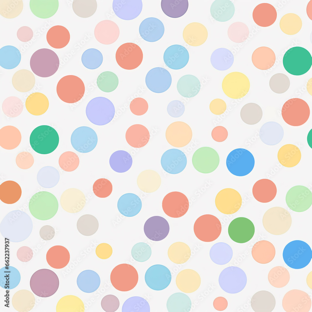Cute color dots background