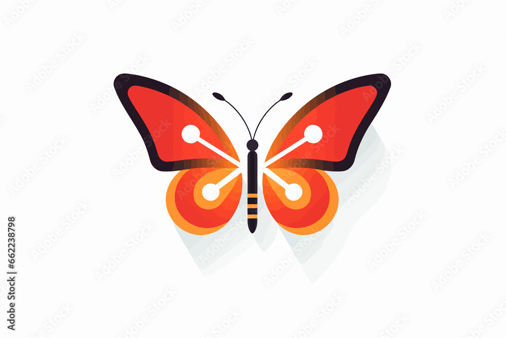batterfly vector flat minimalistic isolated vector style illustration batterfly vector flat minimalistic isolated vector style illustration