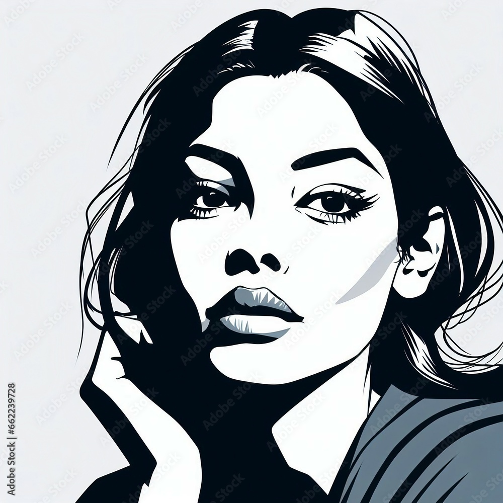 portrait of a woman
Generative AI portrait of a woman
Generative AI