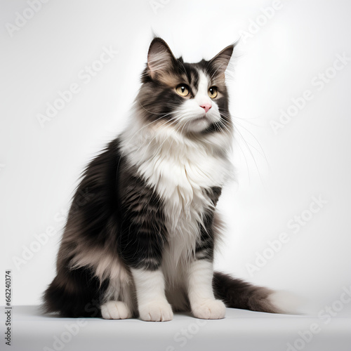 猫 ノルウェージャンフォレストキャット