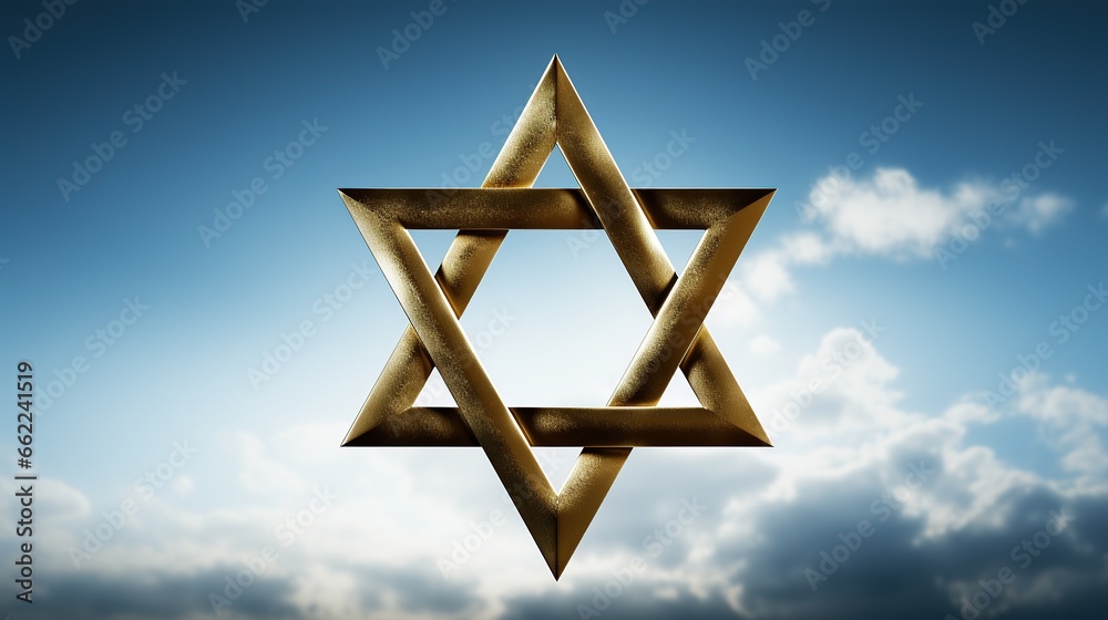 Star of David, ancient symbol, emblem in the shape of a six-pointed star, Magen, culture faith, Israel Jews, symbol symbolism, flag emblem item.