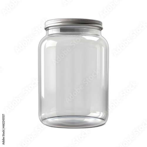 Jar isolated on transparent or white background