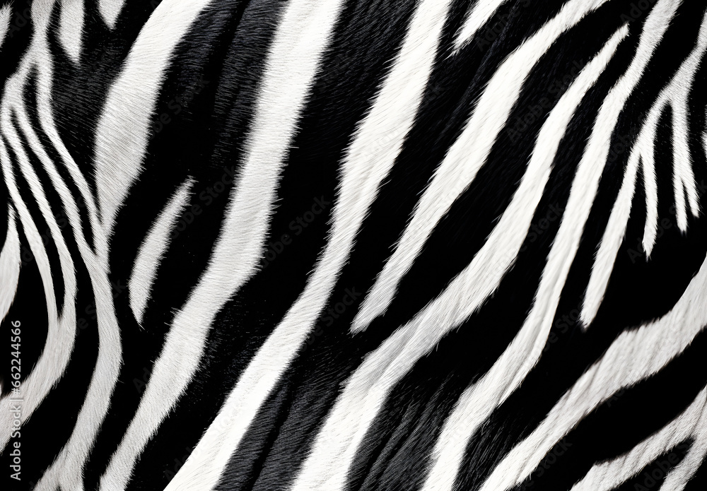 Abstract Seamless Zebra Skin Pattern Background Abstract Seamless Zebra Skin Pattern Background