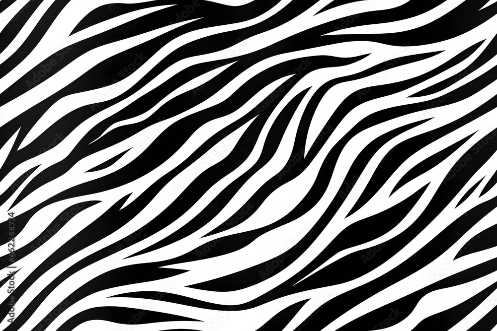 Abstract Seamless Zebra Skin Pattern Background Abstract Seamless Zebra Skin Pattern Background