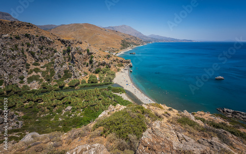 Palmenstrand von Preveli Kreta, 2023
