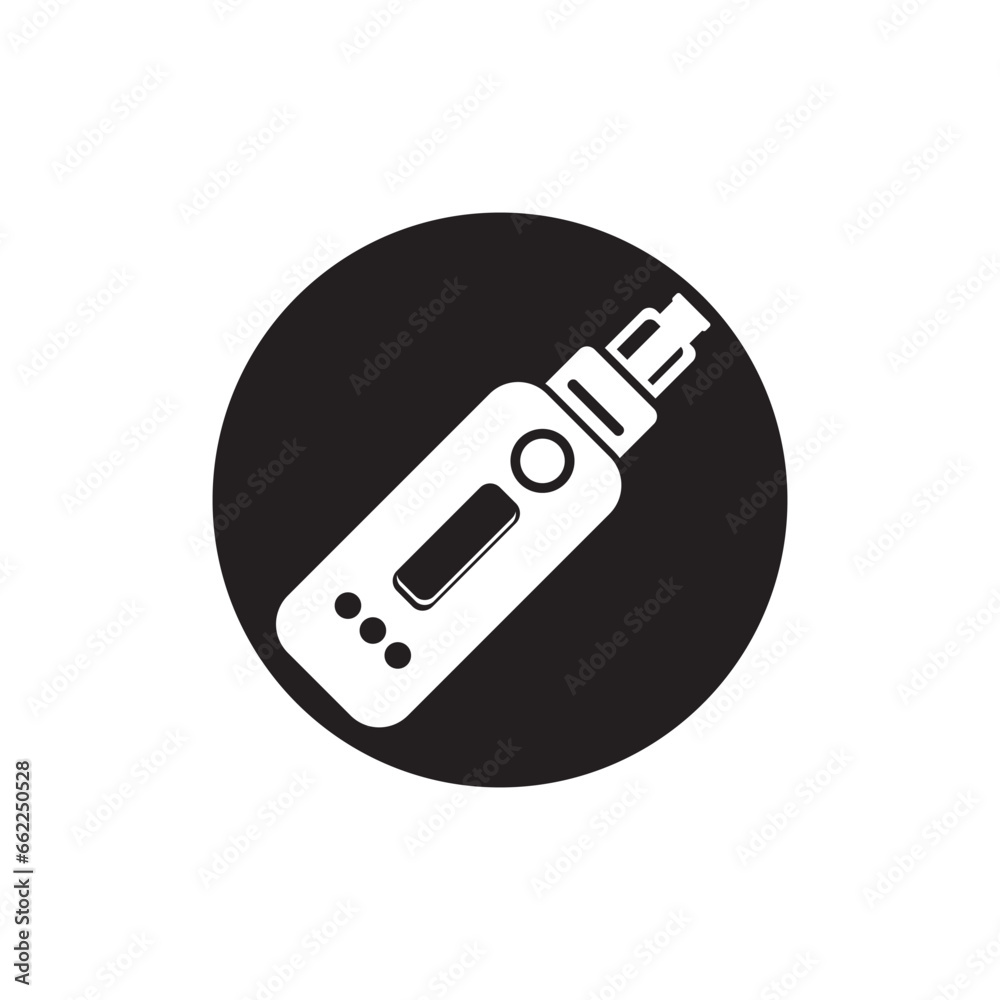 Vaping logo.vector illustration template design Vaping logo.vector illustration template design