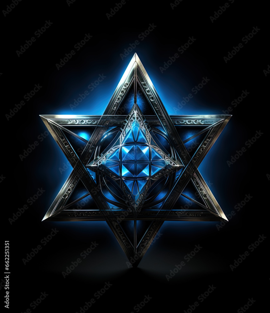 Fototapeta premium hebrew national jewish religion israeli star