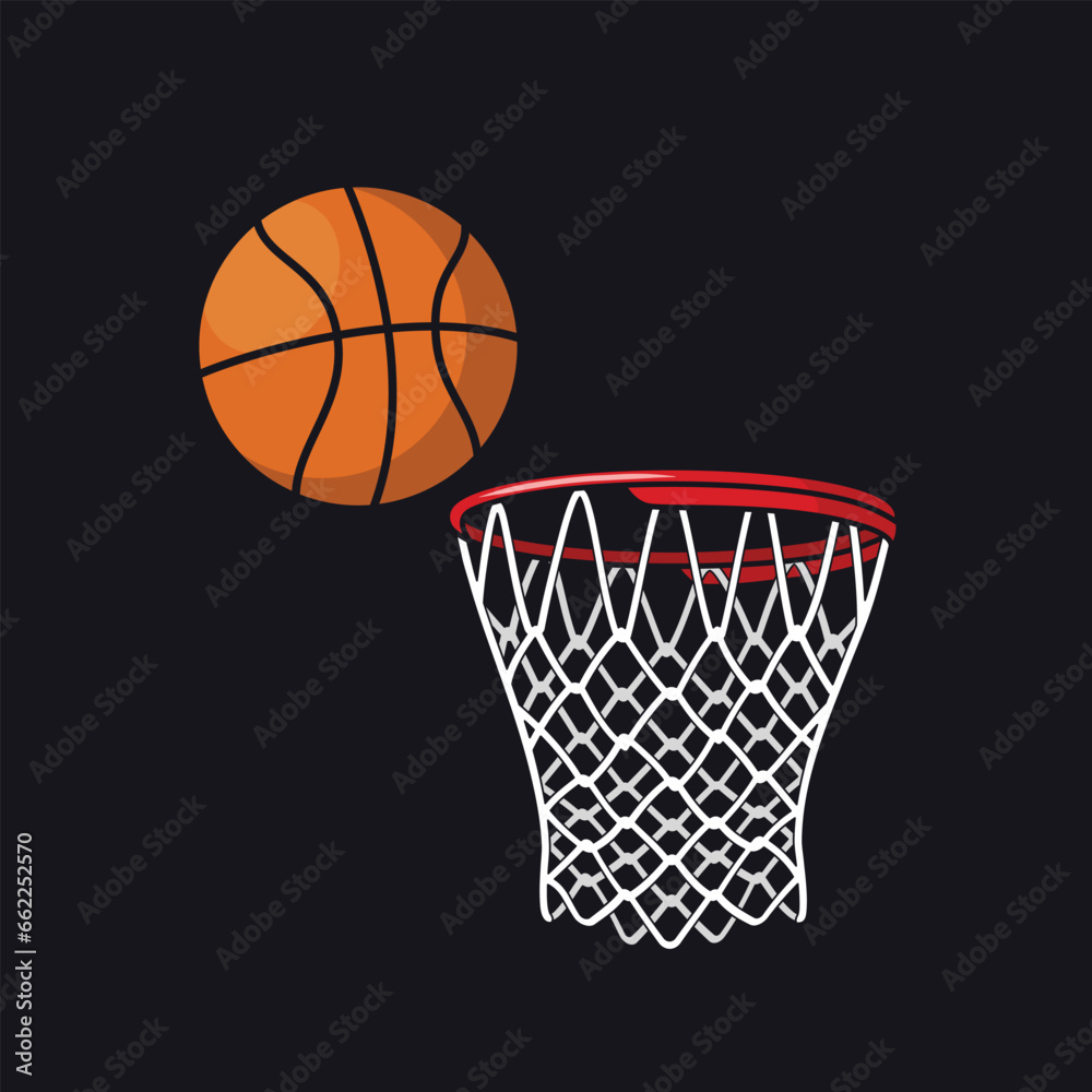 Basketball vector illustration design