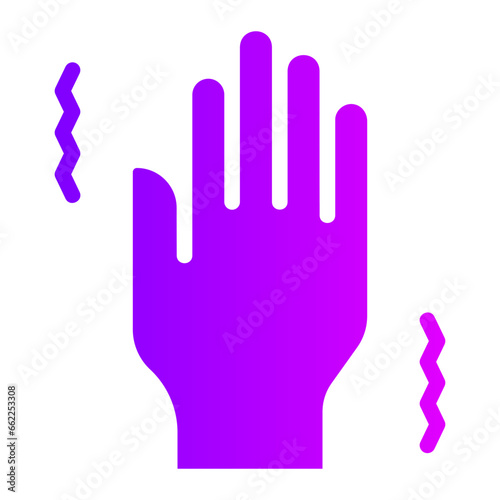 tremor gradient icon