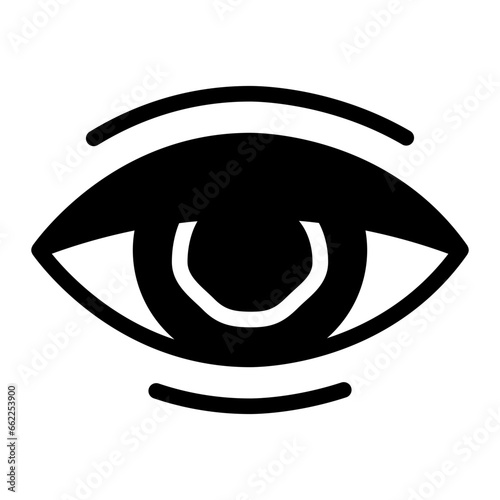 blurred glyph icon