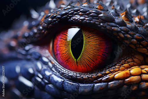 Close-up of a reptile's eye © Bendix
