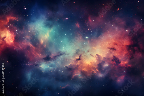 A Cosmic Nebula Background