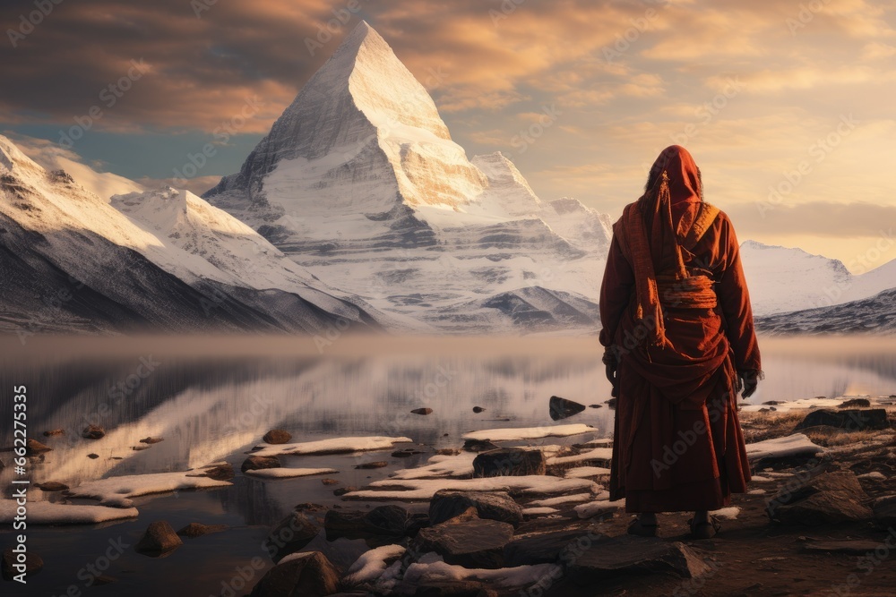 Spiritual Journey: Mount Kailash - obrazy, fototapety, plakaty 