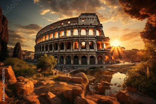 Golden Hour at Colosseum