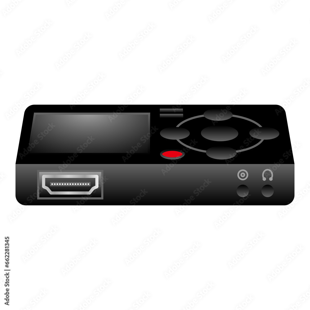 Fototapeta premium シンプルなイラスト_キャプチャーボード